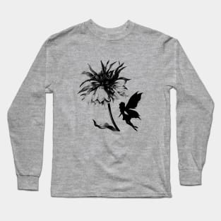 Cottagecore Fairy & Flower Aesthetic Long Sleeve T-Shirt